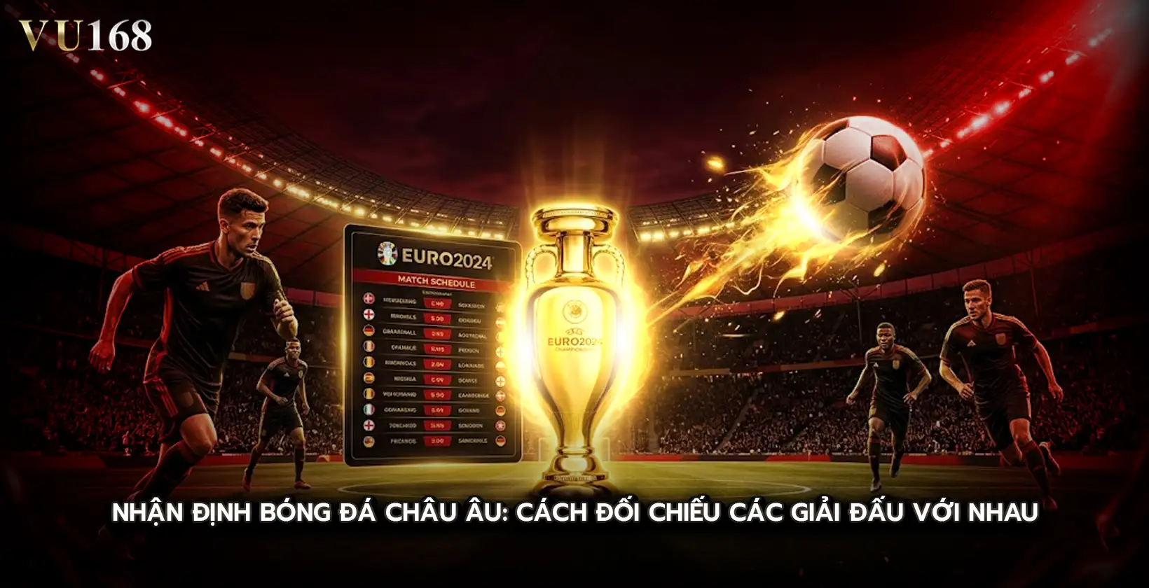 Nhận định bóng đá châu Âu Cách đối chiếu các giải đấu với nhau