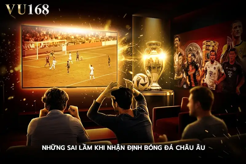 Những sai lầm khi nhận định bóng đá châu Âu